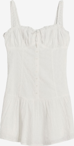 Bershka Kesämekko värissä valkoinen: etupuoli