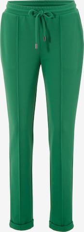 Aniston CASUAL Pleated Pants in Green: front