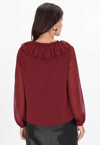 faina - Blusa en rojo