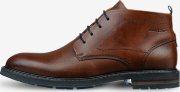 VANLIER Lace-Up Boots 'Dino' in Brown