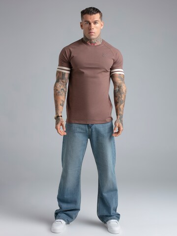 SikSilk Shirt in Brown