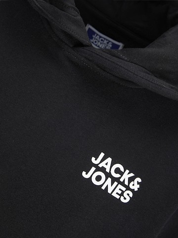 Bluză de molton de la Jack & Jones Junior pe negru
