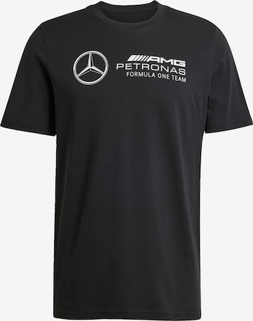 ADIDAS PERFORMANCE Performance shirt 'Mercedes - AMG Petronas Formula One Team' in Black: front