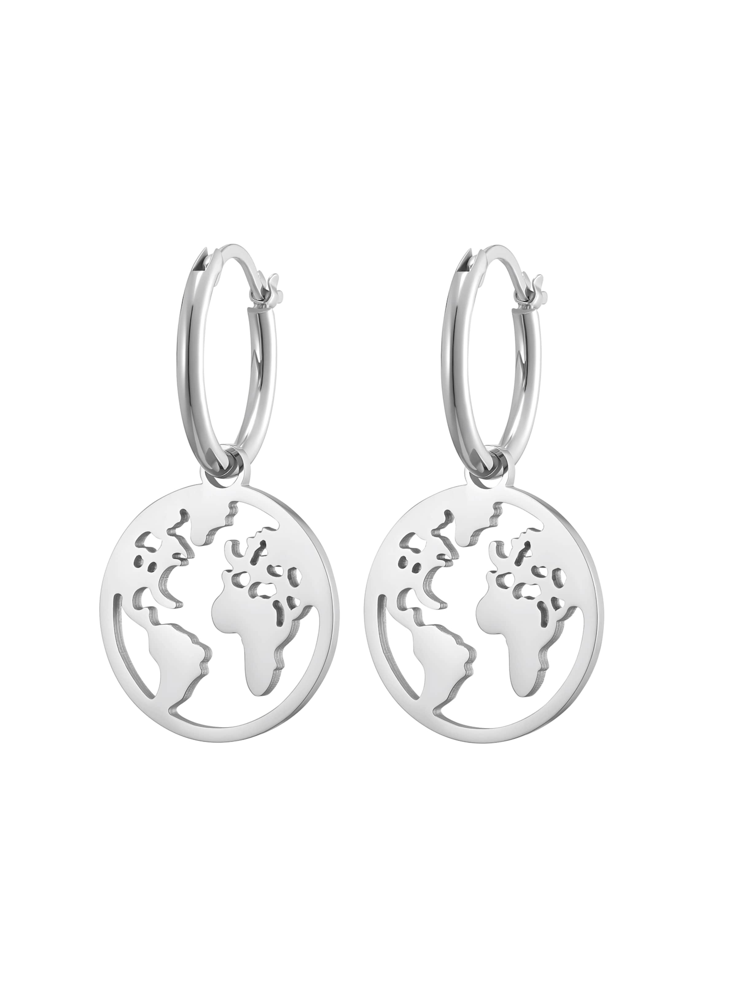 Heideman Ohrschmuck in Silber: Vorderseite