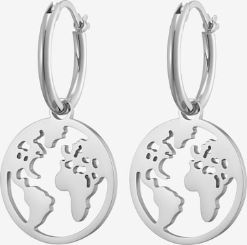 Boucles d'oreilles Heideman en argent : devant