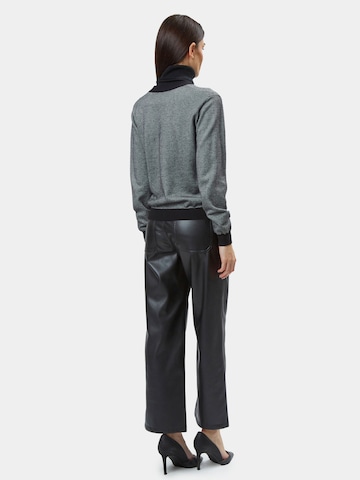 Influencer Strickjacke in Grau