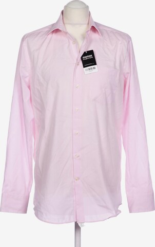 SEIDENSTICKER Button Up Shirt in M in Pink: front