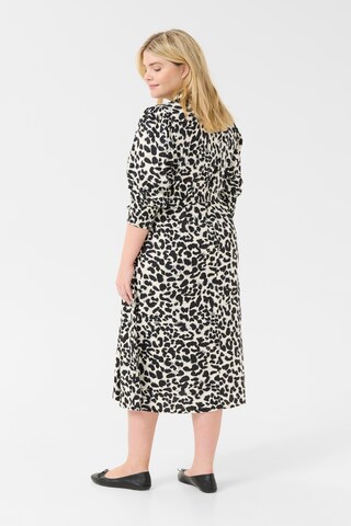 KAFFE CURVE Kleid 'Camina' in Grau