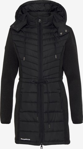 KangaROOS Winterjacke in Schwarz: predná strana