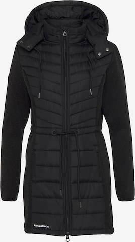 KangaROOS Winter Jacket in Black: front