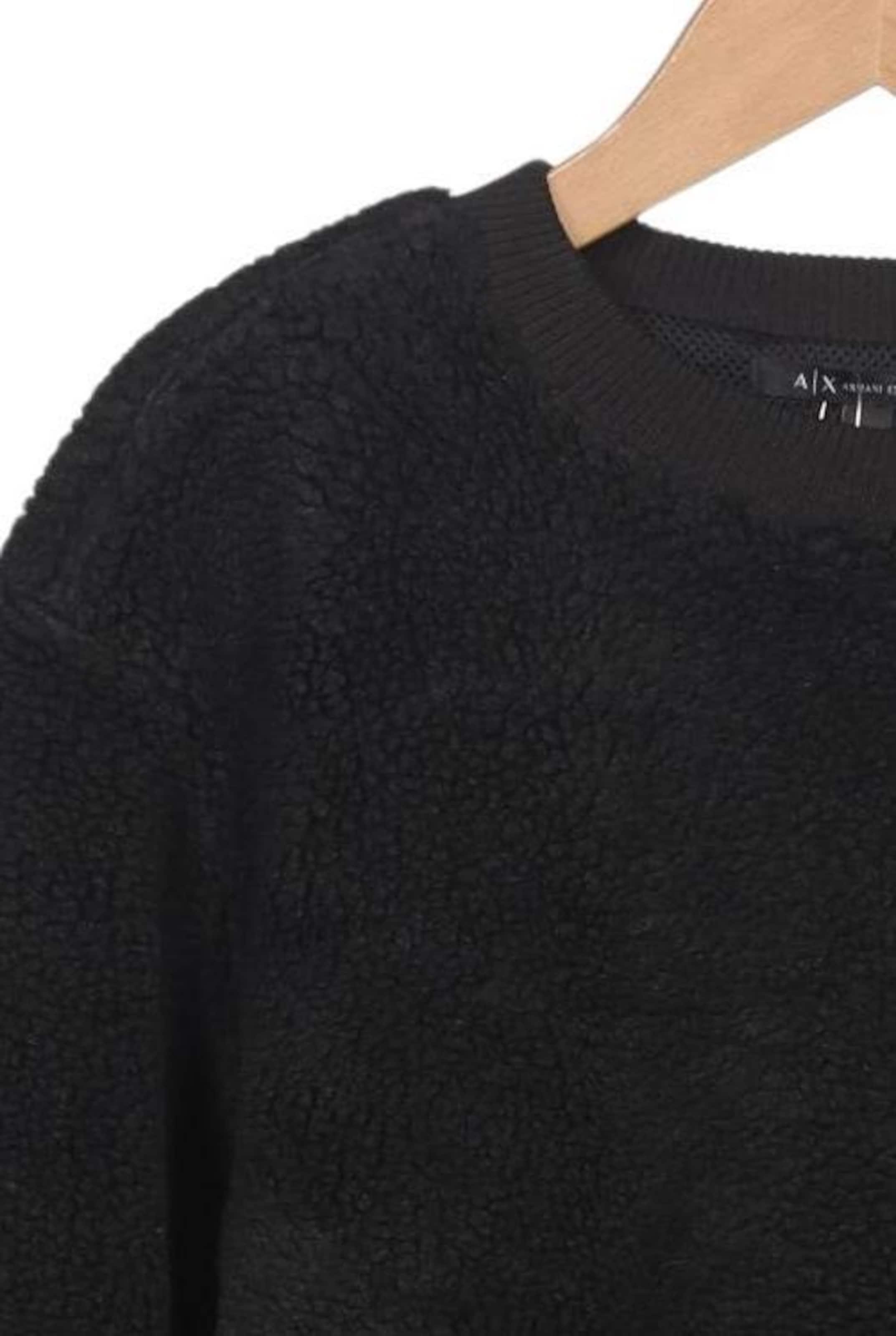 ARMANI EXCHANGE Sweatshirt & Zip-Up Hoodie in XS in Black