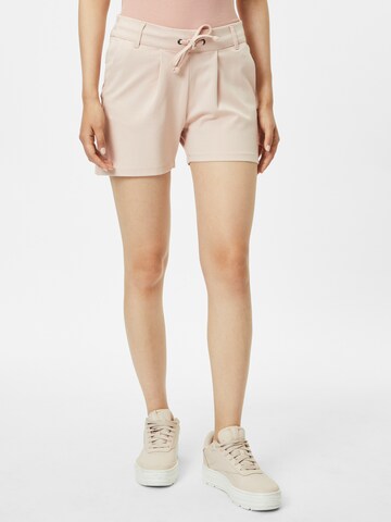 regular Pantaloni con pieghe di JDY in rosa: frontale