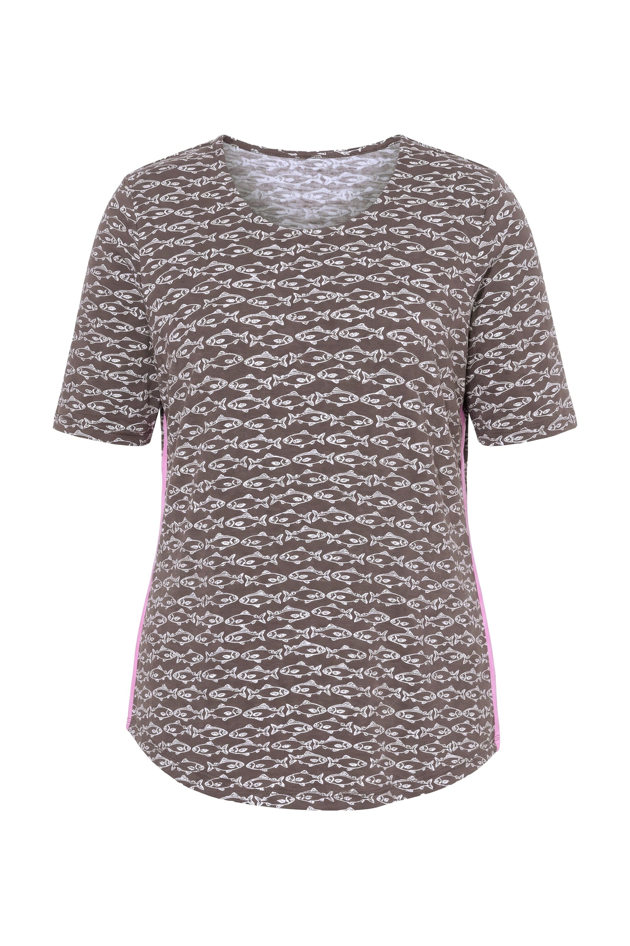 LAURASØN Shirt in Grey: front