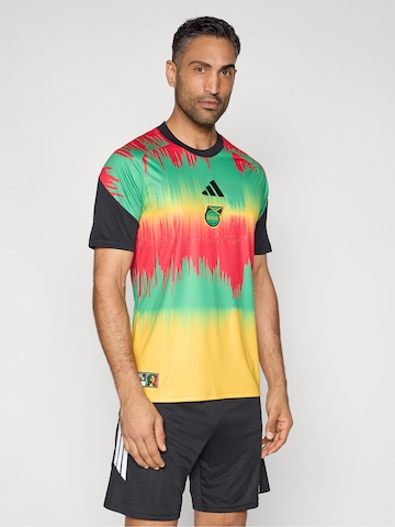 zelts ADIDAS PERFORMANCE Sportiska stila krekls 'JFF H PRESHI': no priekšpuses