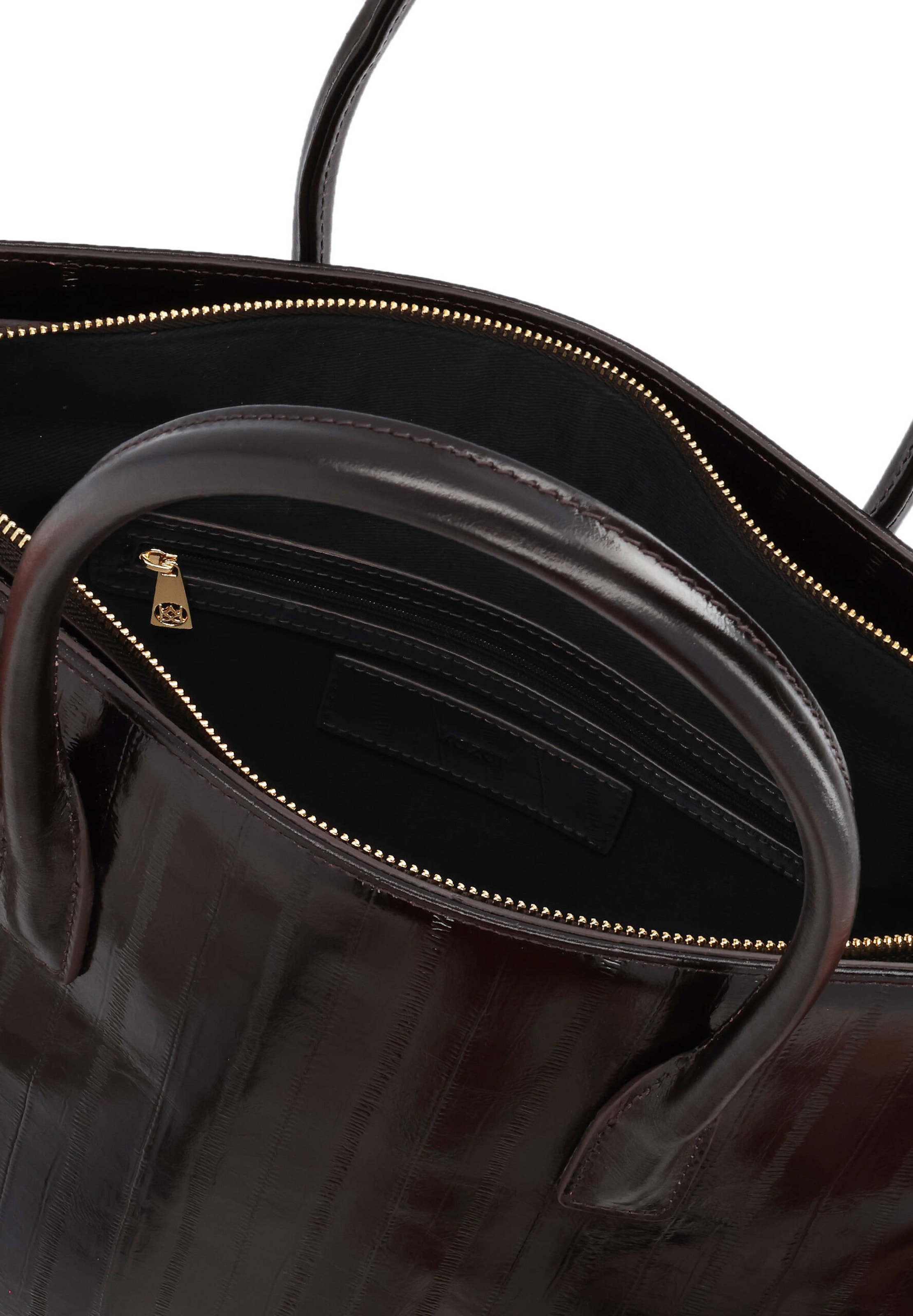 Borsa a mano di Kazar in marrone