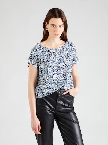 Sublevel Blouse in Blauw: voorkant