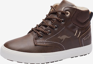 KangaROOS Sneakers 'Kavu X' in Brown: front