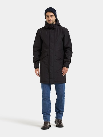 Didriksons Winterparka 'KENNY' in Zwart