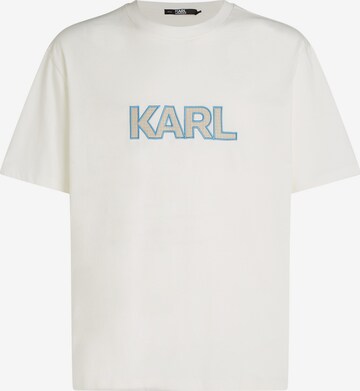 Maglietta di Karl Lagerfeld in bianco: frontale