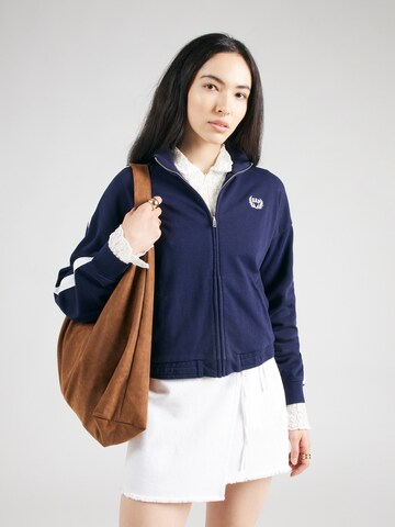 GAP - Sudadera con cremallera en azul: frente