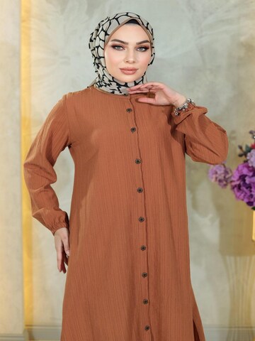 MODAMIHRAM Tunic in Brown