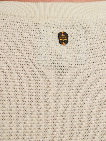 PME Legend Sweater 'Pullover in cotton/modal' in White