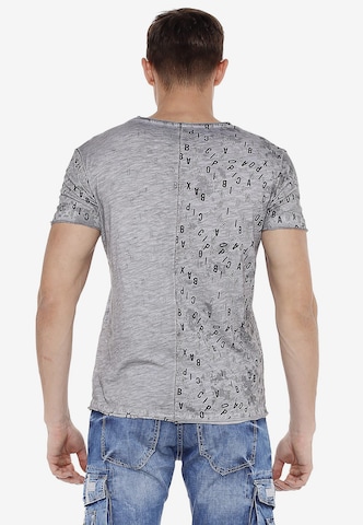 CIPO & BAXX Shirt in Grey