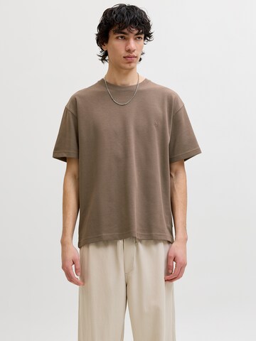 JACK & JONES Tričko 'JPRBlaethan' – hnědá: přední strana