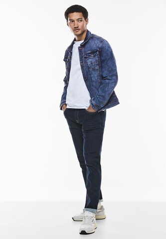 Street One MEN Between-Season Jacket in Blue