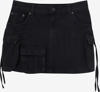 Pull&Bear Skirt in Black denim, Item view