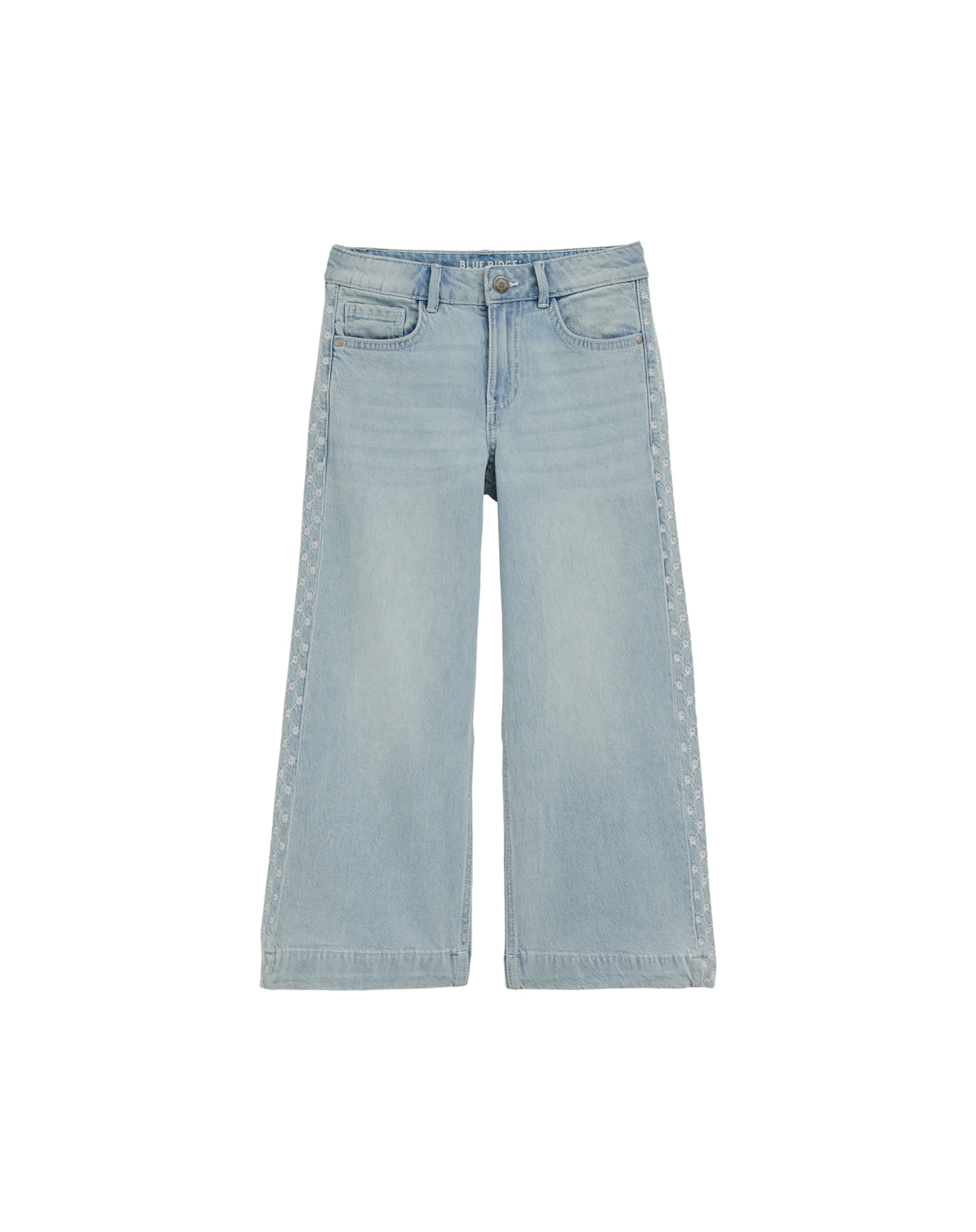 Wide Leg Jean WE Fashion en bleu : devant
