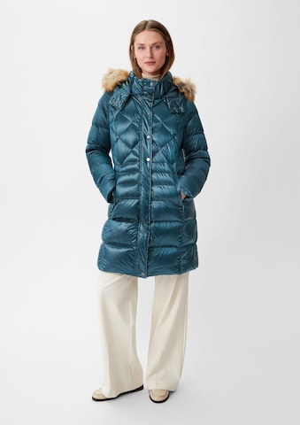 COMMA Mantel in Grün: Vorderseite