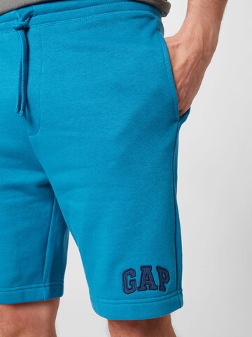 GAP Normální Kalhoty – modrá