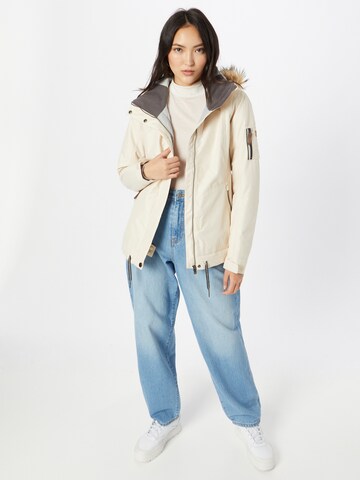 ROXY Outdoor Jacket 'Meade' in Beige