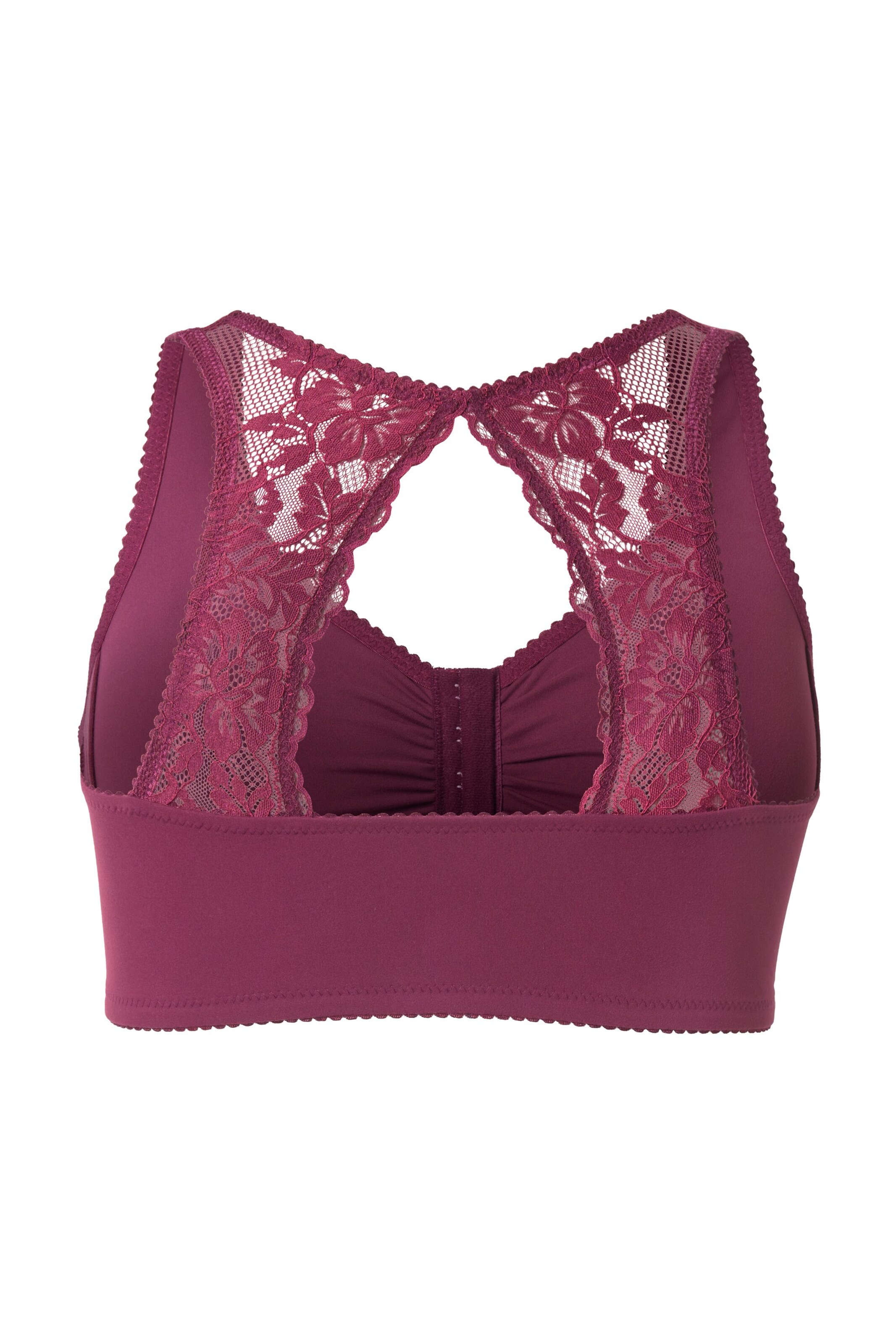 Ulla Popken Bustier BH in Lila