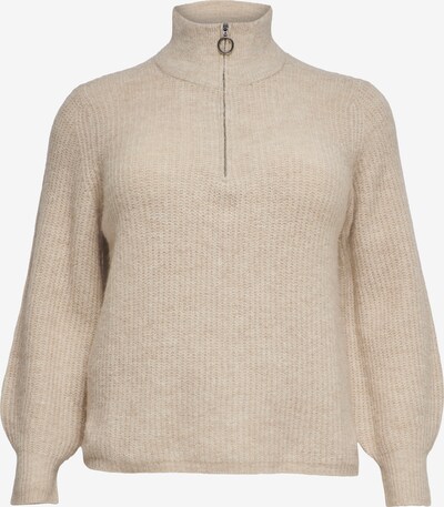 ONLY Carmakoma Pullover 'Karin' in beige, Produktansicht