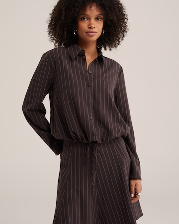 Camicia da donna di WE Fashion in marrone: frontale