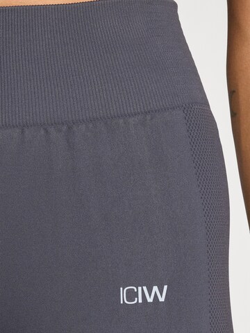 ICANIWILL Skinny Sportovní kalhoty 'Define Seamless' – šedá
