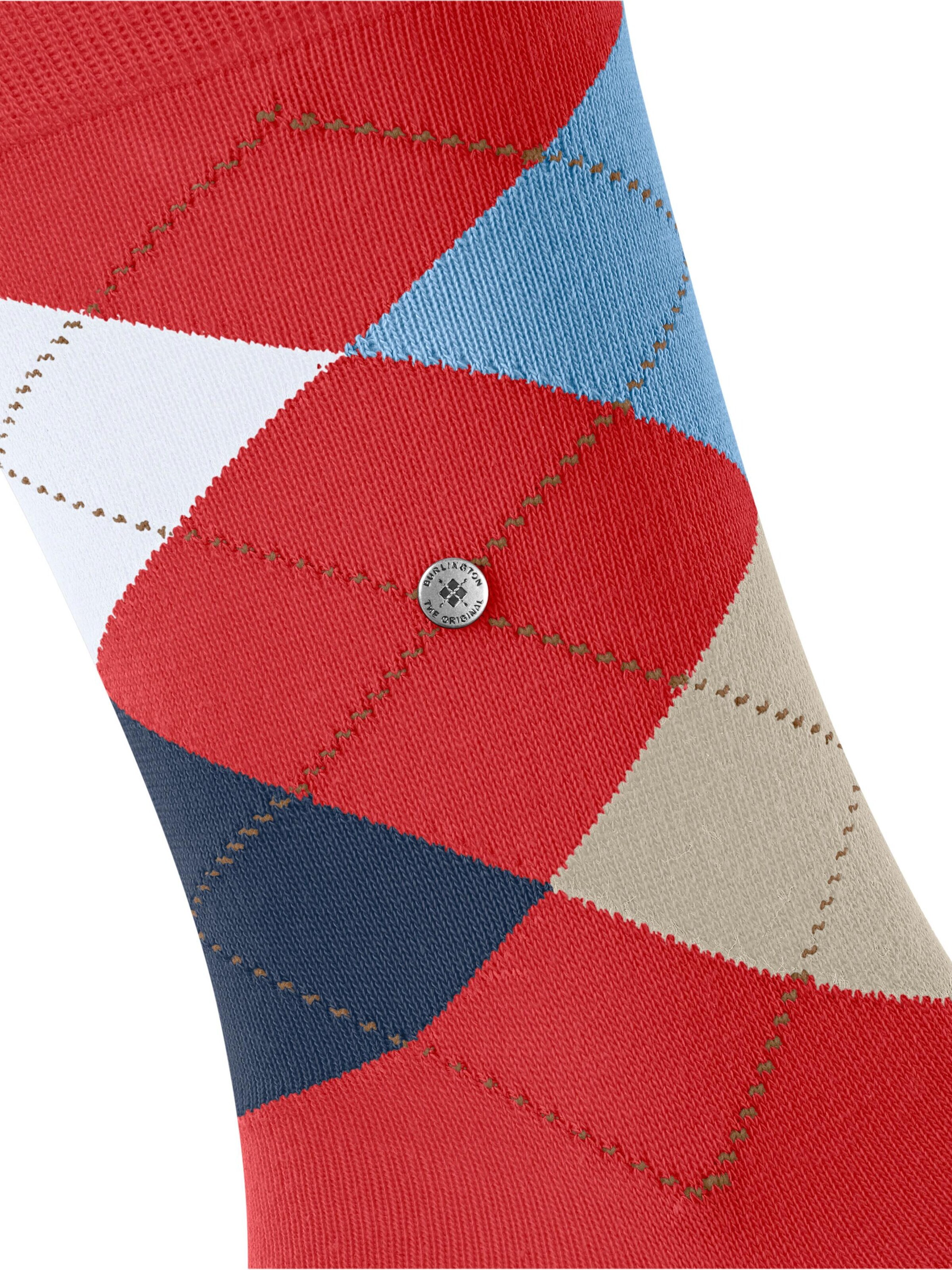 BURLINGTON Socks 'King' in Pink: front