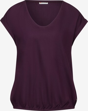 STREET ONE Blouse in Purple: front