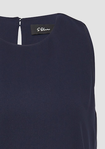 Chemisier s.Oliver BLACK LABEL en bleu