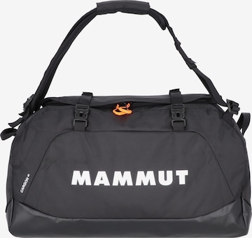 Borsa sportiva 'Cargon' di MAMMUT in nero: frontale