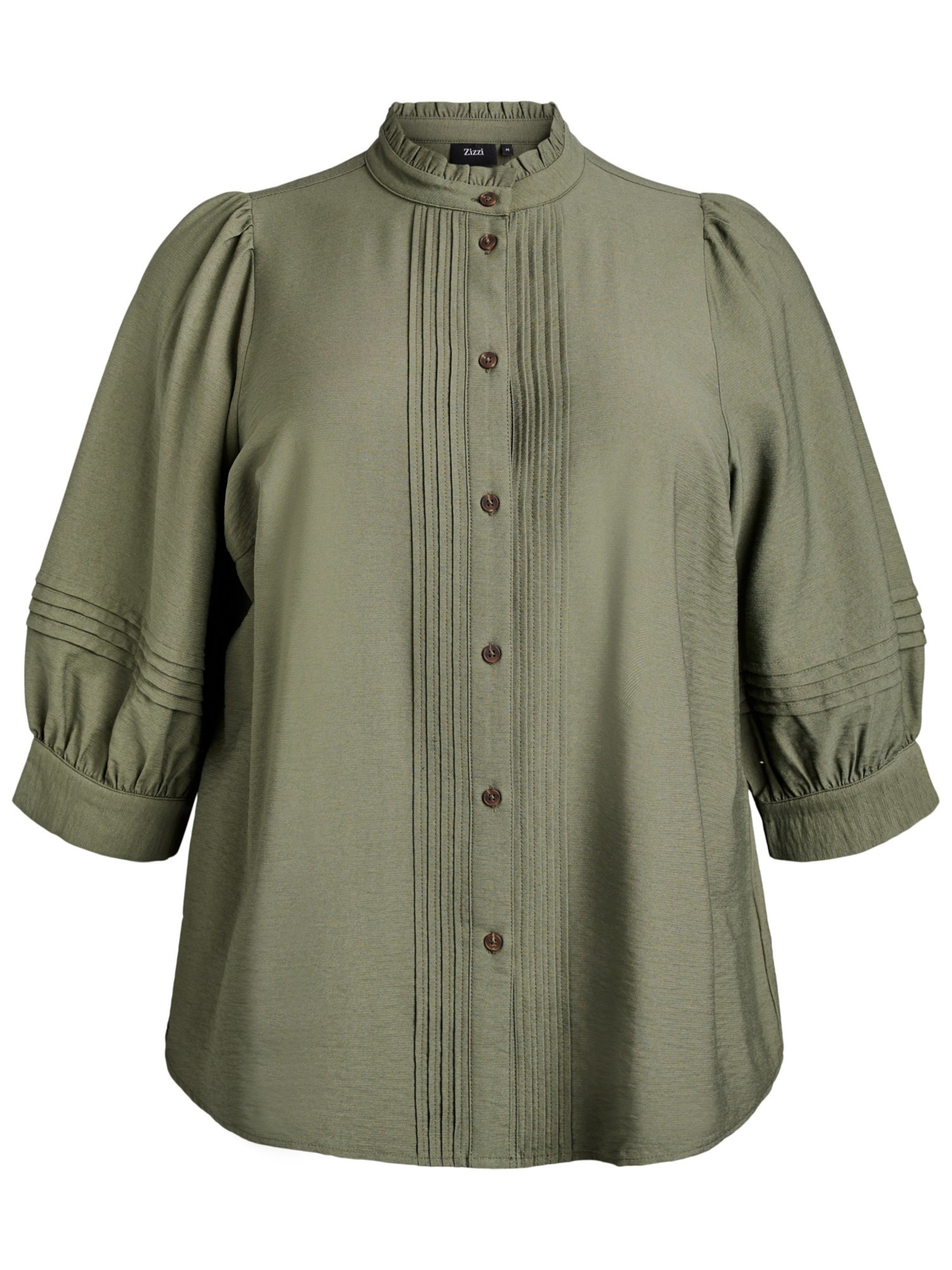 Zizzi Блузка 'Earianna' в Зеленый: спереди