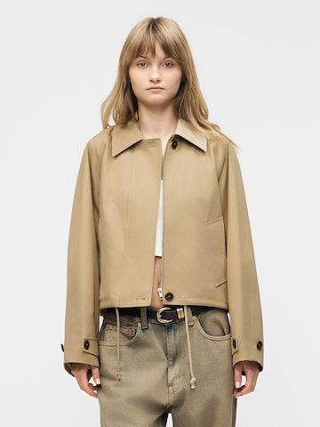 Copenhagen Studios Prehodna jakna | bež barva: sprednja stran
