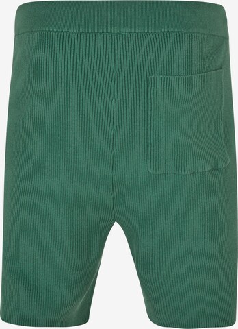 Urban Classics Regular Trousers in Green