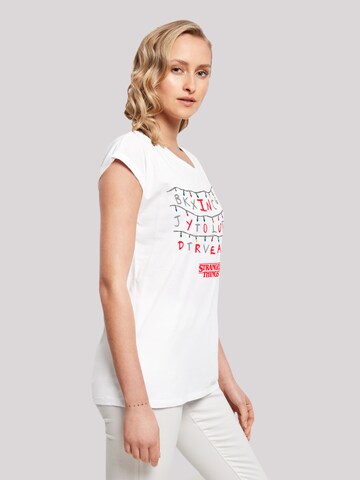 F4NT4STIC Shirt 'Stranger Things In Your Dreams Netflix TV Series' in Wit