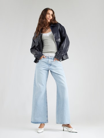 HOLLISTER Топ в Серый