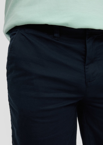 s.Oliver - regular Pantalón chino en azul