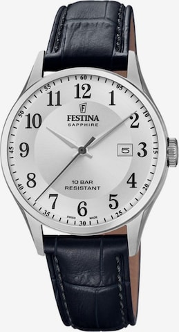 FESTINA Analoog horloge in Zilver: voorkant