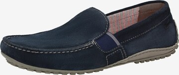 SIOUX Moccasins in Blue: front